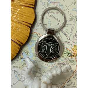 Triumph Metal Keyring Keychain