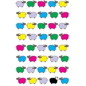 Coloured Sheep 100% Cotton Kitchen Tea Towel
