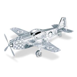 Fighter Plane Model Kit - Metal DIY - Laser Cut Puzzle D105