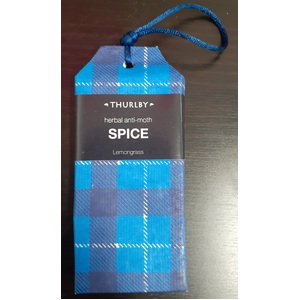 Thurlby Scented Anti-moth Clothing Protector - Spice - Lemongrass 