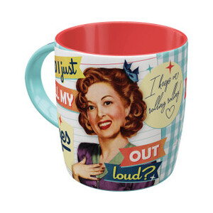 Did I Just Roll My Eyes Out Loud Ceramic Mug | Nostalgic Art