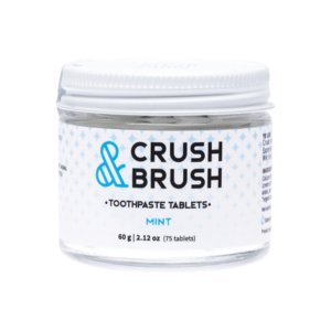 Crush & Brush Toothpaste Tablets - Mint - 75 Tablets