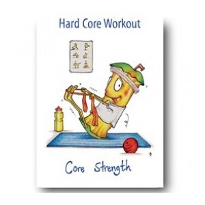 Exercise Greeting Card - Hard Core Workout