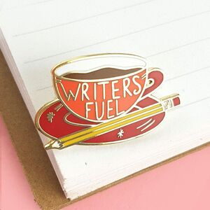 Writers Fuel Lapel Pin 
