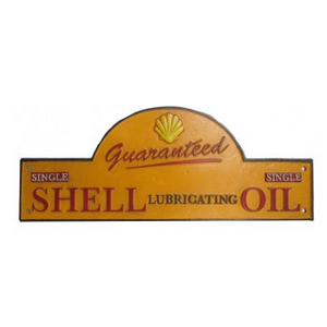 Guaranteed Shell Oil - Cast Iron Sign
