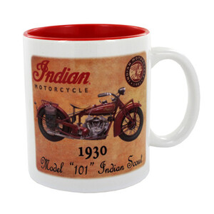 Indian Motorcycle 1930 Indian Scout Mug - Ceramic