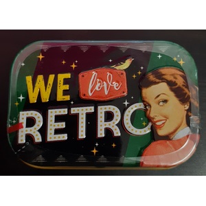 Retro Mint Tin - We Love Retro - Sugar Free Mints