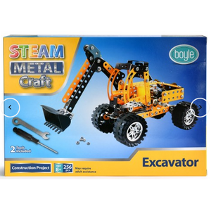 S.T.E.A.M Metal Craft Excavator Construction Kit