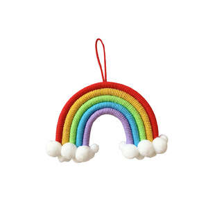 Hanging Rainbow Cloud Decoration - Bright