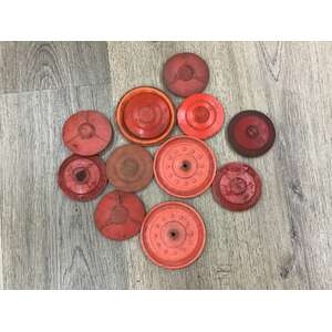 VINTAGE Victa Lawnmower Hub Caps Wheel Covers | Lot of 11