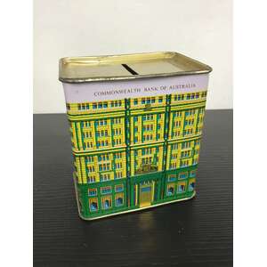 VINTAGE Commonwealth Bank of Australia Savings Tin 