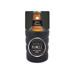Funcle Stubby Holder - Stack of Tyres - Uncle