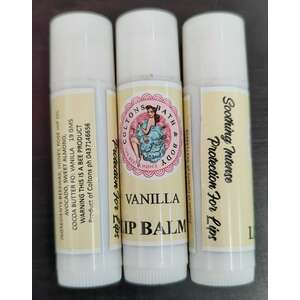 Vanilla Lip Balm - Beeswax - Natural