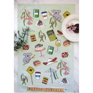 Aussie Classics Cotton Kitchen Tea Towel