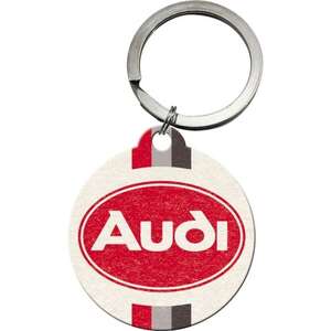 Audi Round Disc Key Ring | Nostalgic Art