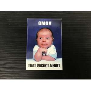 OMG That Wasn't A Fart | Fridge Magnet | 8 x 5.5 cm