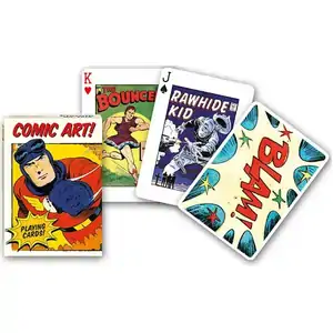 Piatnik Playing Cards | Comic Art | Collector's Edition No. 1616