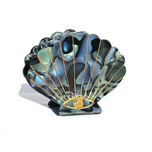 Kingston Jewellery Abalone Sea Shell Acetate Hair Claw Clip