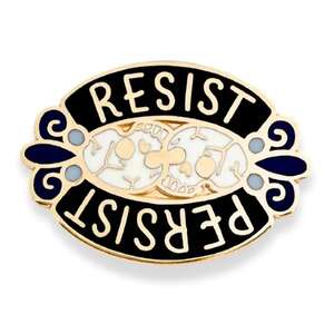 Resist Persist Lapel Pin | Jubly-Umph Originals