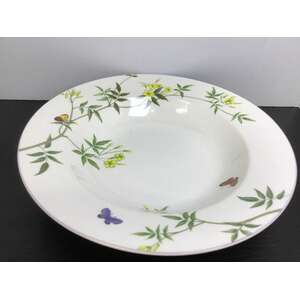 Mikasa HK721 Butterfly Fancy Large Rim Soup Bowl