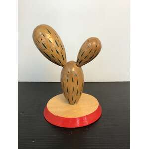 Kitsch Wooden Cactus Toothpick Holder