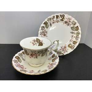 Royal Albert Linden Lea Tea Cup Trio