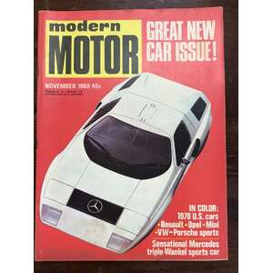 Modern Motor Magazine November 1969