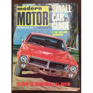 Modern Motor Magazine October 1968