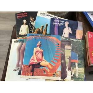 VINTAGE 1969 Weekend Magazine Western Australia | Lot of 7
