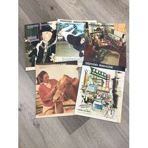 VINTAGE 1967 Weekend Magazine Western Australia | Lot of 5
