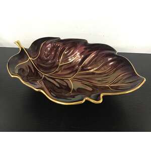 VINTAGE Carlton Ware Rouge Royale Leaf Dish 