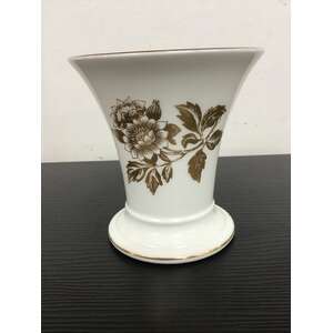 Wedgwood Gold Tonquin Small Vase | 9 cm Tall
