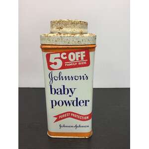VINTAGE Johnson's Baby Power Tin
