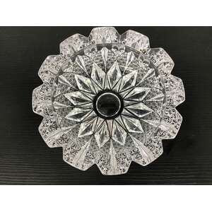 VINTAGE Crystal Starcut Ashtray | Heavy | 15.7 cm 