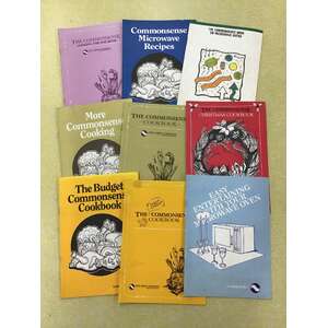 VINTAGE Commonsense Cookbook SEC WA | Lot of 9