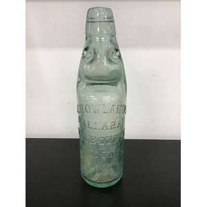 ANTIQUE E Rowlands Codd Marble Bottle | Ballarat Melb Katoomba Sydney 