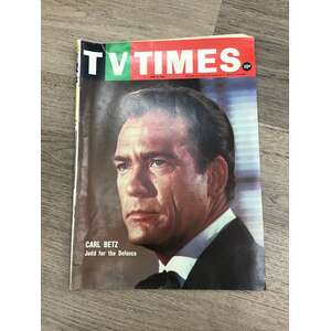 TV Times April 1969 | Carl Betz 