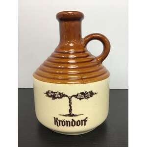 VINTAGE Elischer Pottery Krondorf Port Bottle | No Cork