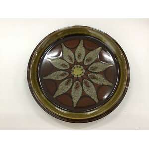 MCM Mikasa Dimension Impact Stoneware Side Plate | 19.5 cm | Geometric Pattern | Japan 