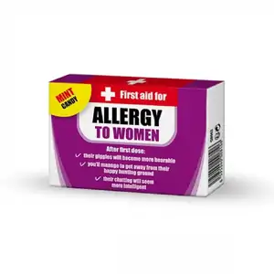 Allergy To Women Sweet First Aid Mints | Peppermint | Novelty Gift